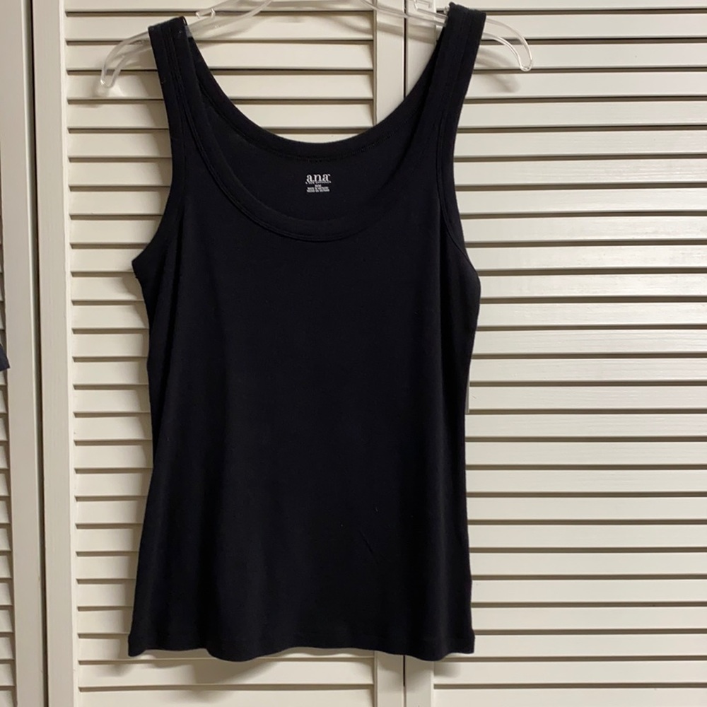 A.N.A Black Tank Top NWT